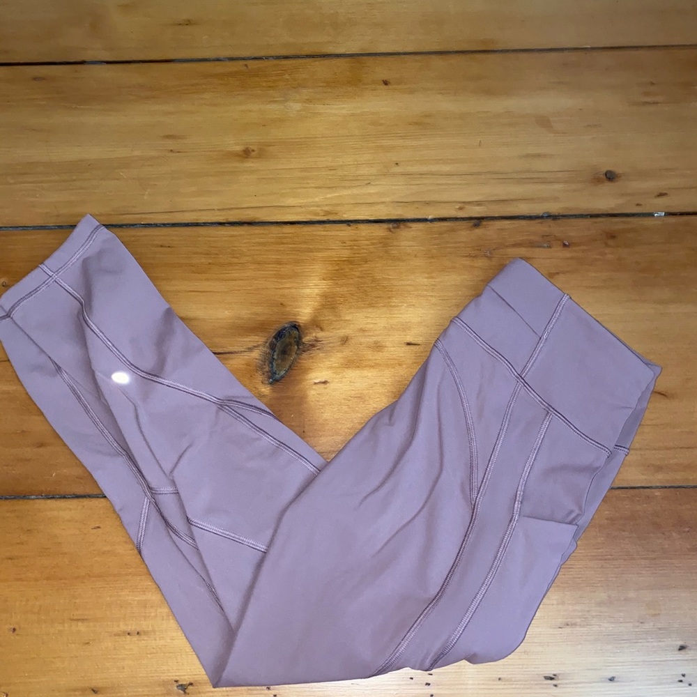 lululemon athletica Mauve/Pink Leggings